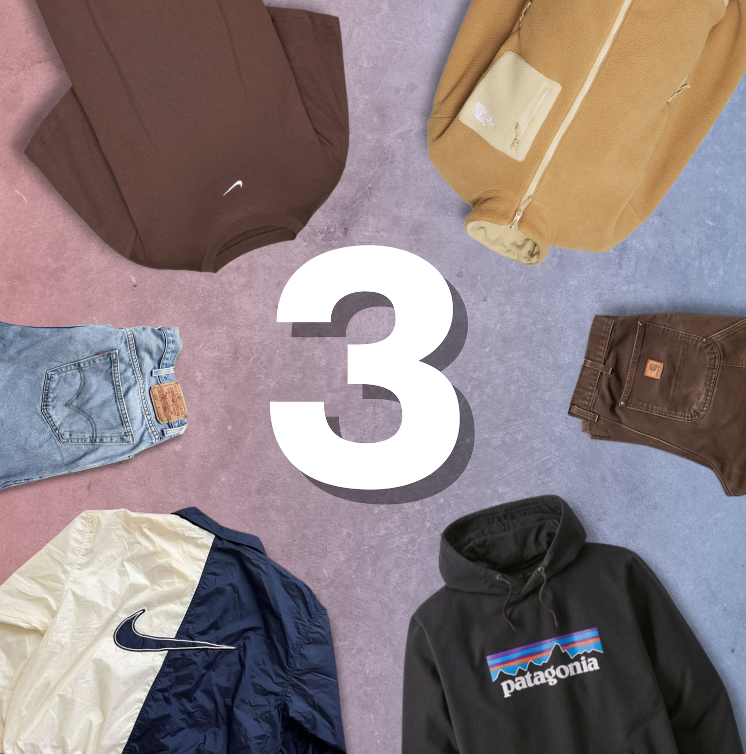 🔥 3-Piece Box - Unboxd® - Vintage & Streetwear