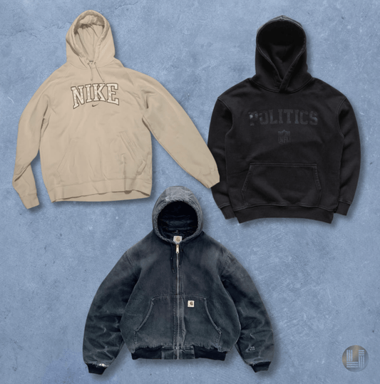 3PCS 🧥 Hoodies/Sweatshirts Mistery Box - Unboxd® - Vintage & Streetwear